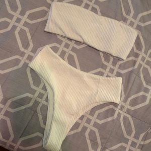 high waisted swim suit